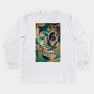 Utopia Skull Kids Long Sleeve T-Shirt